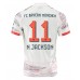 Bayern Munich Nicolas Jackson #11 Bortedrakt 2025-26 Korte ermer